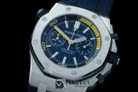 APDC-082 Royal Oak Diver Chrongraph SS/RU Blue Asia 7750/3126