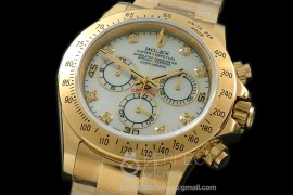RLDF00126A Daytona 116508 YG/YG MOP White Diam A-7750/4130