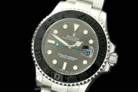 RYMEN00082 Yachtmaster Men CER/SS Rhodium A-2836