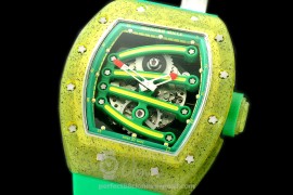 RM059-01-102 Yohan Blake Tourbillon Green FC/RU Asian H/W