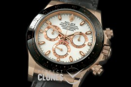 RLDFR00151AL Daytona 116515 RG/LE White Stk A-7750/4130