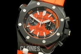 APDC-065 Royal Oak Diver Chrono PVD/RU Orange Asia 7750