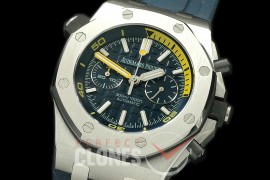 APDC-052 Royal Oak Diver Chrono SS/RU Blue Asia 7750