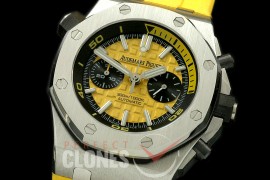 APDC-054 Royal Oak Diver Chrono SS/RU Yellow Asia 7750