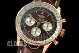 BLN01-145L Navitimer 01 RG/LE Bronze Stk Asian 7750 28800