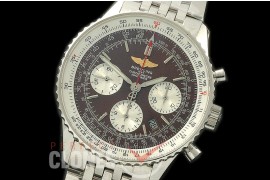 BLN01-097 Navitimer 01 SS/SS Grey Stk Asian 7750 28800