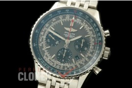 BLN01-098 Navitimer 01 SS/SS Grey Stk Asian 7750 28800