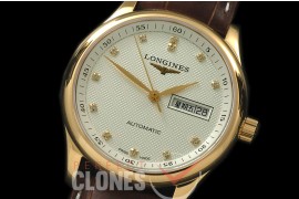 LG00068 Master Automatic Daydate YG/LE Diam A-2836