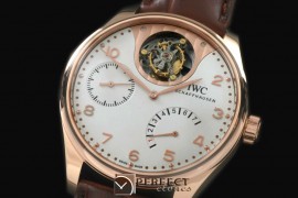 IWPTB00126 Portugese Mystere Tourbillon RG/LE White Tourbillon