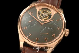 IWPTB00128 Portugese Mystere Tourbillon RG/LE Grey Tourbillon