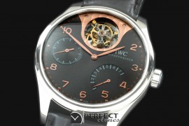 IWPTB00123 Portugese Mystere Tourbillon SS/LE Grey Tourbillon