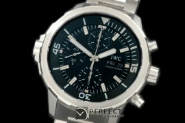 IWAQT20022S 2014 Aquatimer Cousteau Diver SS/SS Black A-7750