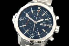 IWAQT20023S 2014 Aquatimer Cousteau Diver SS/SS Blue A-7750