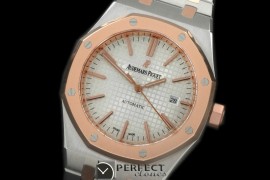 AP15400-421 Royal Oak 1540SS/RG White Asian 2813