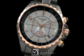 CHA00016 Superleggera Chrono RG/CER Blk/Wht Japanese Qtz Jap OS