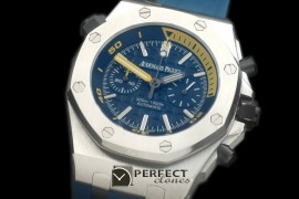 APDC-102 Royal Oak Diver Chronohraph SS/RU Blue Seiko VK64 Qtz