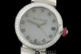 BVL00126D Lvcea SS/SS White Diam Swiss Quartz