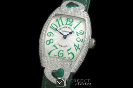 FMDH-111 Curvex Diamond Heart SS/LE White Jap Qtz