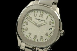 PPAQ01071S Aquanaut Jumbo V5 Auto SS/SS White A-2824 28800