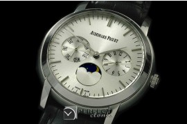 0 APJA00021 Jules Audemars MP Calender SS/LE Silver M-9100