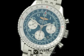 BLN01-108 Navitimer 01 SS/SS Blue Num Asian 7750 28800