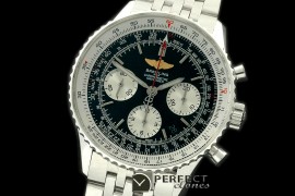 BLN01-103 Navitimer 01 SS/SS Black Stk Asian 7750 28800