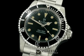 TU00713 Snowflake Submariner 7016 SS/SS Black A-2836