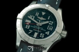 BLSW00057L Seawolf II GMT 2015 SS/LE Black Num A-2836