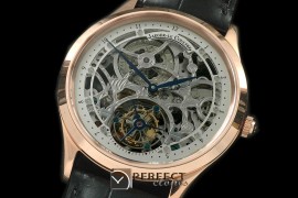 0JL00766 Master Skeleton Tourbillon RG/LE White Flying Tourbillo