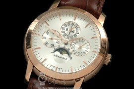 AP26390-111 Royal Oak 26390 Perpetual Calender RG/LE Wht A-2813