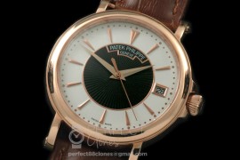 PP00612 5153 Calastrava RG/LE Wht/Blk M-9015