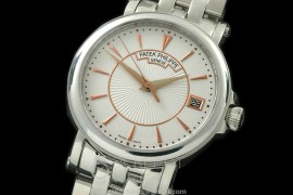PP00603A 5153 Calastrava SS/SS Wht M-9015