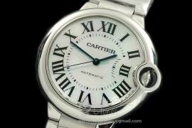 0 0 CARBA-MID-04 Ballon De Cartier Mid SS/SS MOP White Roman Miy