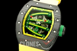 RM059-01-106 Yohan Blake Tourbillon Green NTPT/RU Asian H/W