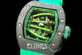 RM059-01-107 Yohan Blake Tourbillon Green NTPT/RU Asian H/W