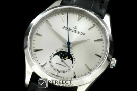 JLMC-081 Master Calender Auto SS/LE White J-9015