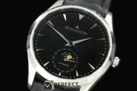 JLMC-082 Master Calender Auto SS/LE Black J-9015