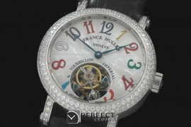 FMRD01011 Ronde Crazy Colours SS/LE White Arabic Tourbillon