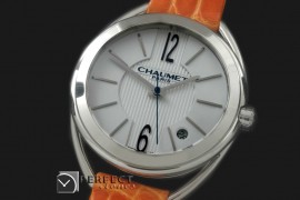 CT10032 Liens Ladies SS/LE White Swiss Eta Qtz c/w boxset