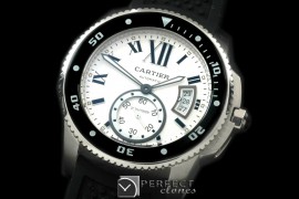 CARCC00181R Calibre de Cartier Diver SS/RU White 2813