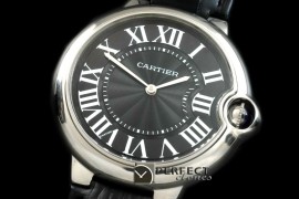 CARBA-MID-03L Ballon De Cartier Mid SS/LE Black Roman Miyota