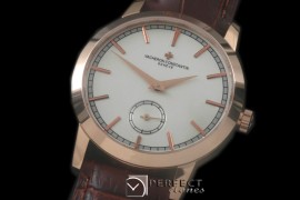 VC00476 Matte Classic Handwind RG/LE White Asian H/W 17J