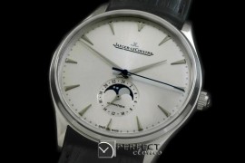 JLMC-101 Master Calender Auto SS/LE White A-2813