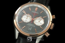 TG16-109 Carrera 16 Chrono SS/RG/LE Blue Jap OS20 Qtz