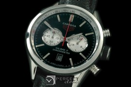 TG16-102 Carrera 16 Chrono SS/LE Black Jap OS20 Qtz