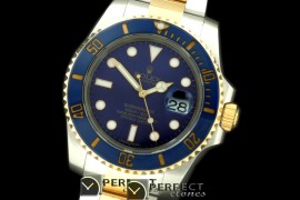 RLST00003W 116613 Blue 14K TT Sub Swiss 2836/3135