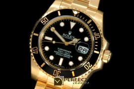 RLSF-18K-101 116619 Black FG Sub Swiss 2836
