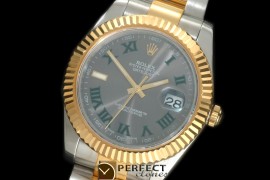0 RL41DJ-18K-123 116333 Grey Roman TT Swiss 2836