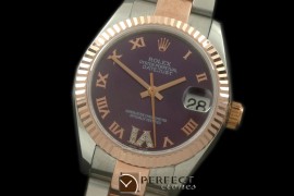 RDJmTR00347 SS/RG Oyster Purple Roman 2836