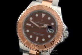 RYMENTR00008 2016 116621 Yachtmaster Men SS/RG Brown A-2836